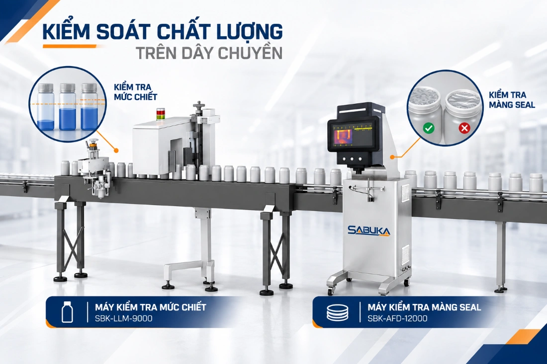 Giải pháp dây chuyền sản xuất vật liệu xây dựng khâu chiết rót tự động