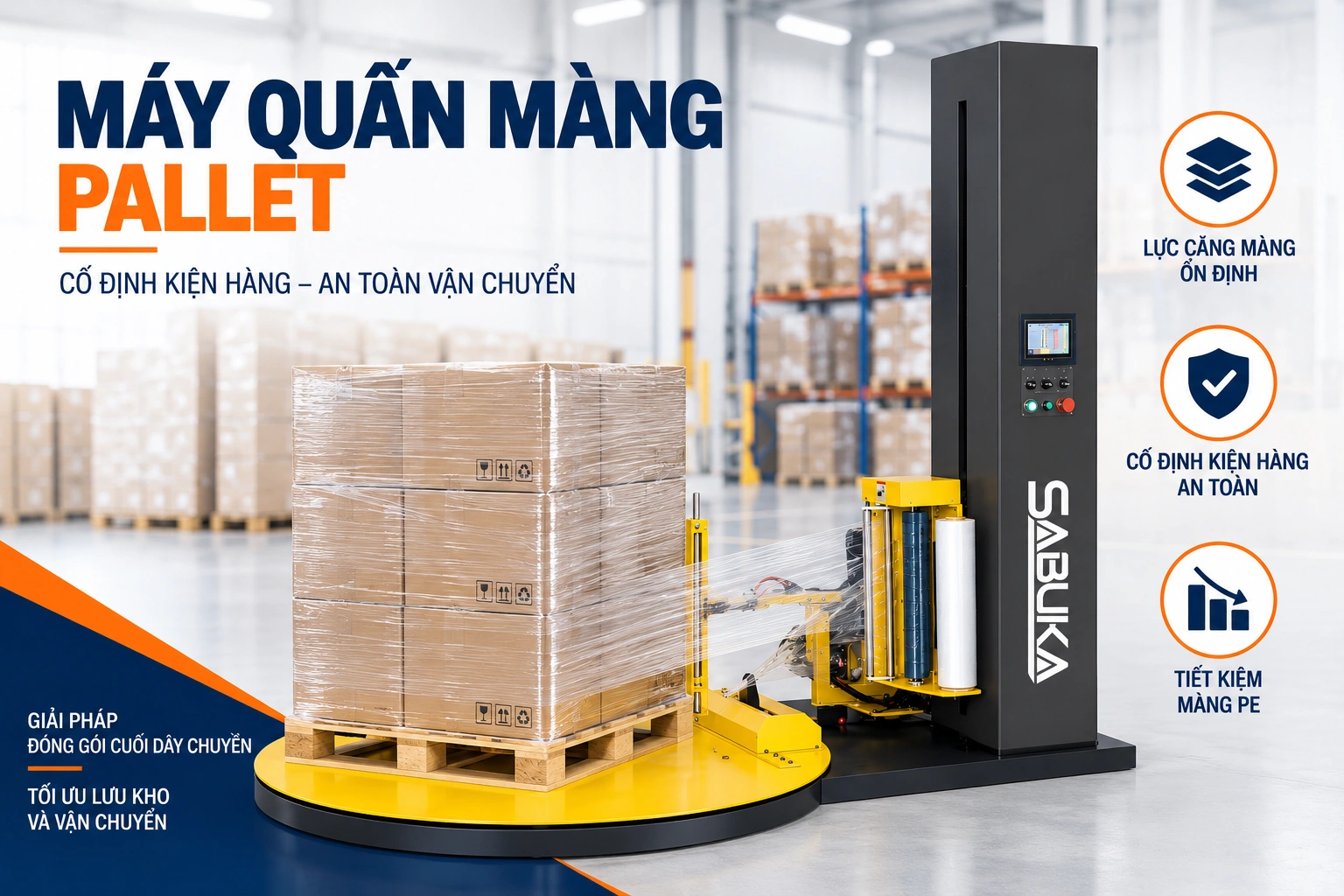 Giải pháp đóng gói và tự động hóa cuối dây chuyền sản xuất ống thép
