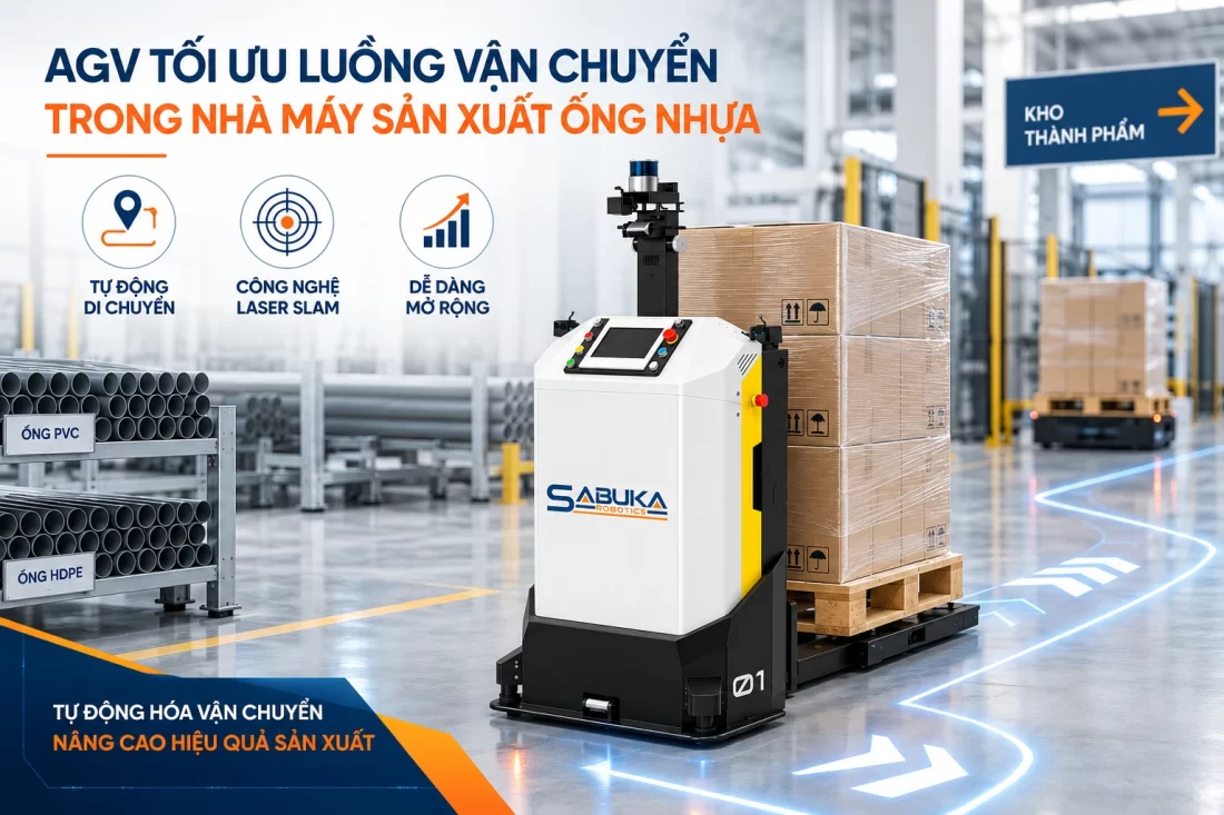 Hoàn thiện công đoạn cuối dây chuyền sản xuất ống nhựa để duy trì năng suất