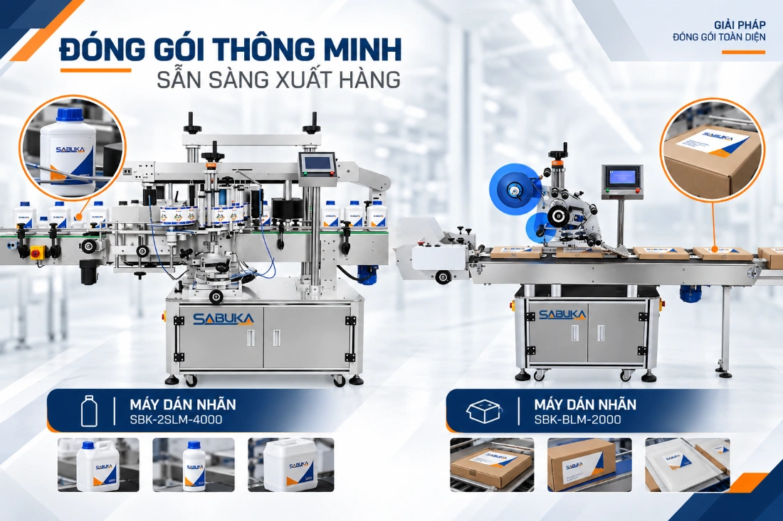 Giải pháp dây chuyền sản xuất vật liệu xây dựng khâu đóng gói tự động