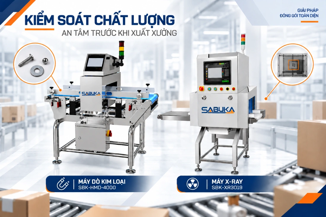 Giải pháp dây chuyền sản xuất vật liệu xây dựng khâu đóng gói tự động