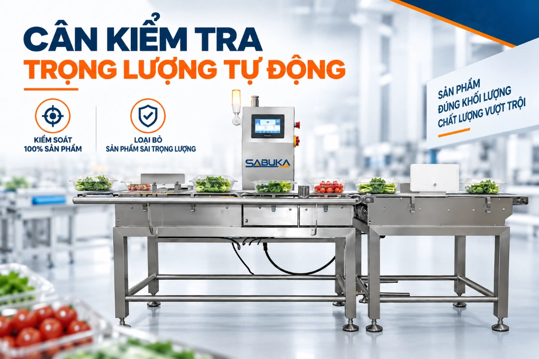 Cân kiểm tra trọng lượng tự động
