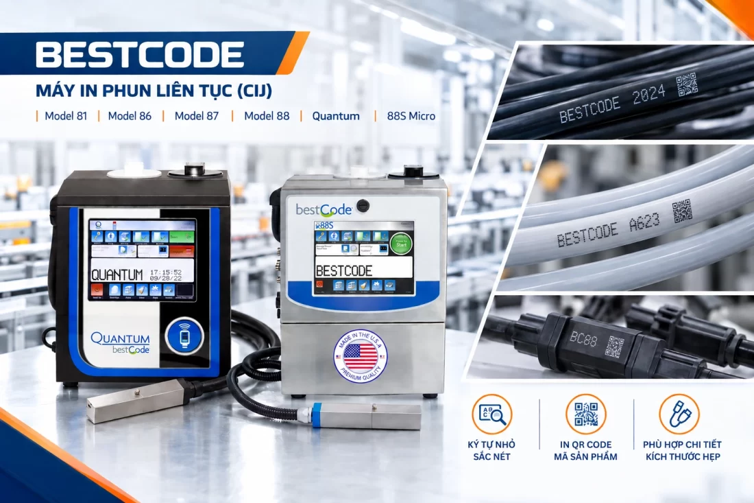 Công đoạn in date code và truy xuất nguồn gốc trong sản xuất linh kiện điện tử