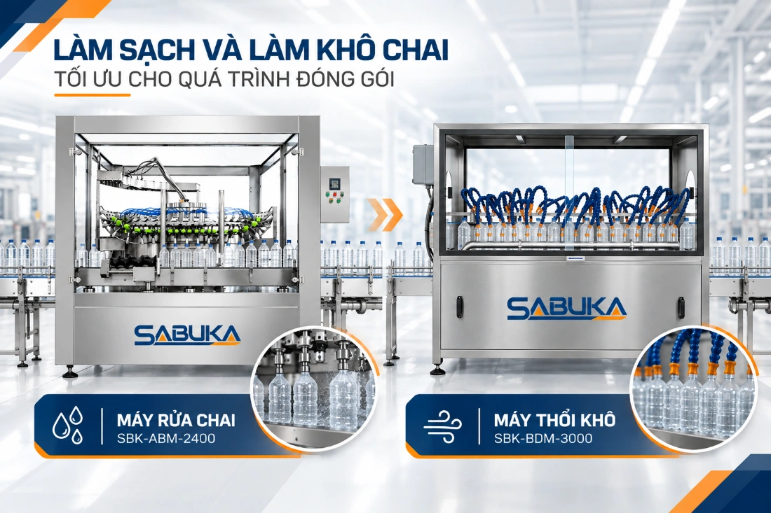 Giải pháp dây chuyền sản xuất vật liệu xây dựng khâu chiết rót tự động
