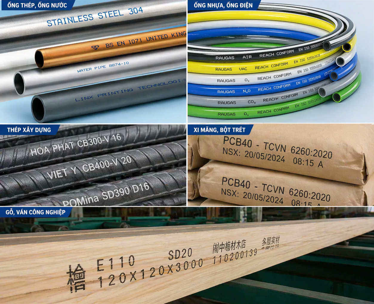 Đặc thù của những sản phẩm ngành vật tư xây dựng khó in ấn vì vậy nên lựa chọn giải pháp phù hợp