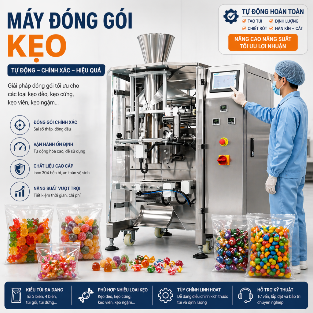 Máy vận hành hiện đại ổn định giúp tối ưu chi phí nhân công