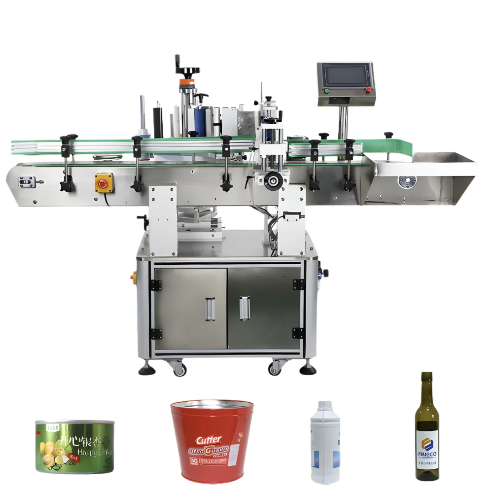 Máy dán nhãn chai nước mắm Sabuka tự động chính hãng HCM