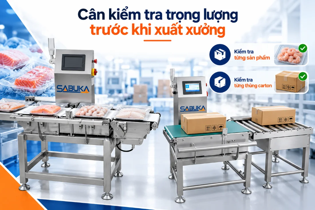 Giải pháp dây chuyền đóng gói sản xuất thực phẩm đông lạnh