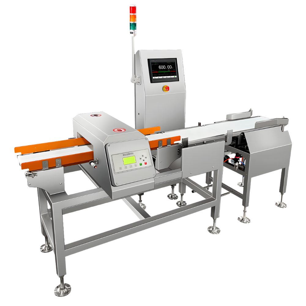 Máy dò kim loại 2in1 kết hợp cân định lượng là giải pháp kiểm soát chất lượng hiện đại