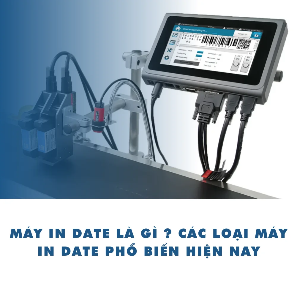 Máy in date là gì ? Các loại máy in date phổ biến nhất 2025