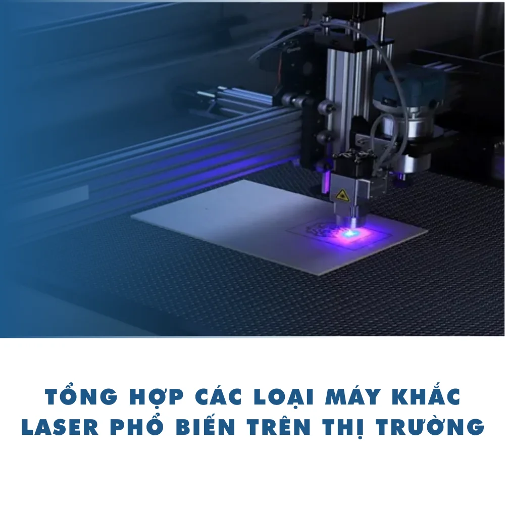 Tổng hợp các loại máy khắc laser phổ biến trên thị trường