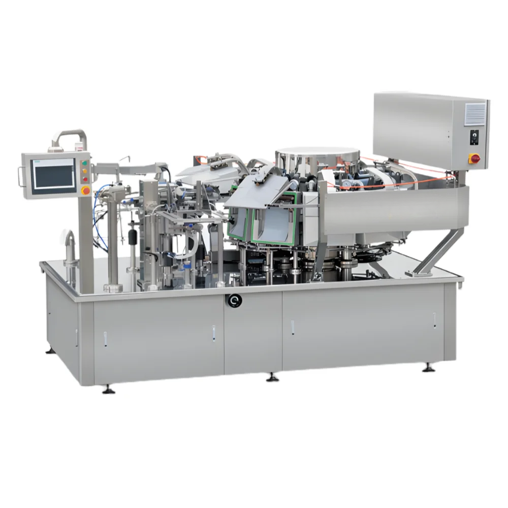 Máy đóng gói hút chân không cá viên dạng xoay Sabuka