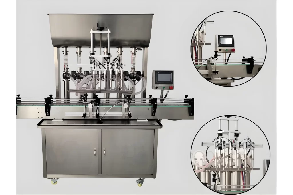 Cấu tạo máy chiết rót: Phân tích chi tiết từng bộ phận và nguyên lý hoạt động