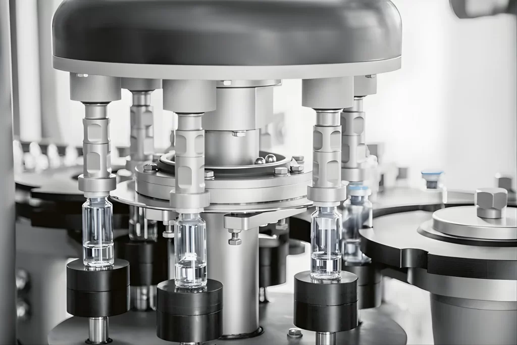 máy chiết rót giữ vai trò trung tâm, ảnh hưởng trực tiếp đến chất lượng sản phẩm và hiệu suất vận hành