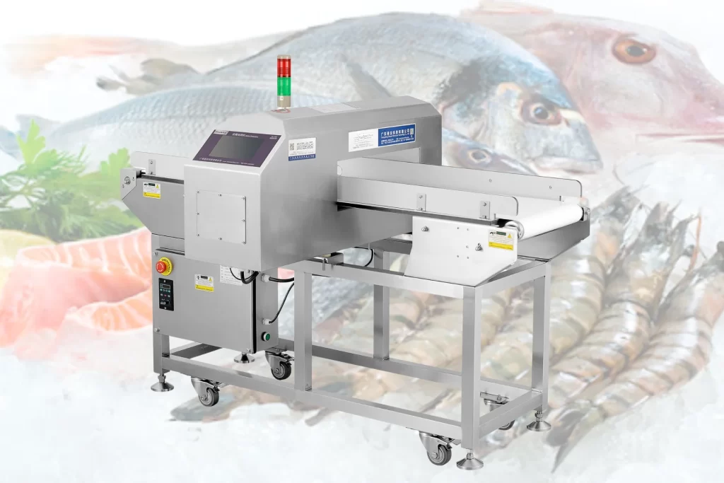 Máy dò kim loại thực phẩm giúp loại bỏ sản phẩm nhiễm kim loại ngay trên dây chuyền, đảm bảo an toàn tuyệt đối cho người tiêu dùng và hạn chế khiếu nại, tranh chấp.