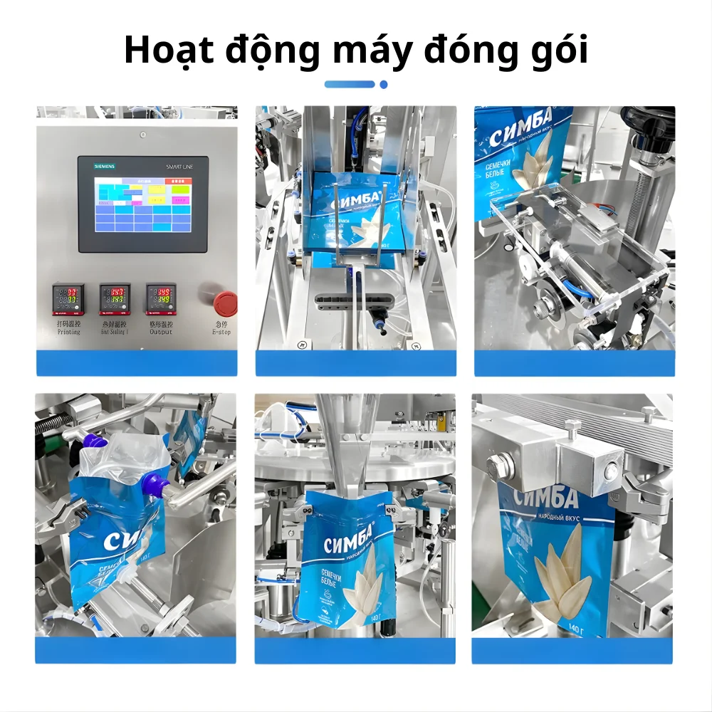 Cấu tạo máy đóng gói: Phân tích chi tiết từng bộ phận từ A–Z