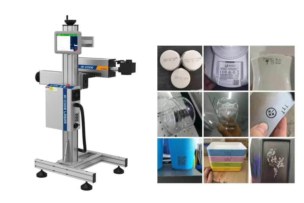 Laser CO2 đặc biệt phù hợp cho in date, mã lô, logo trên bao bì carto