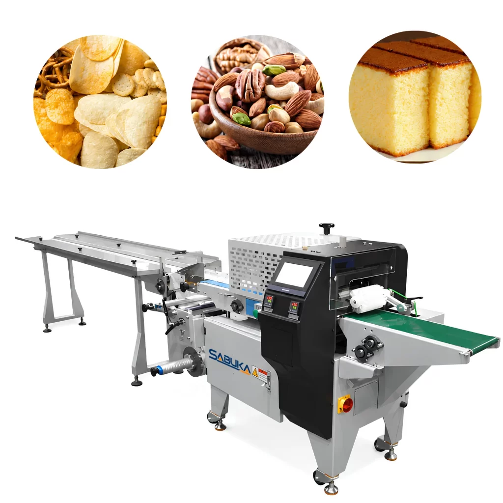 Linh hoạt nhiều lại bánh và kiểu túi đóng gói khác nhau