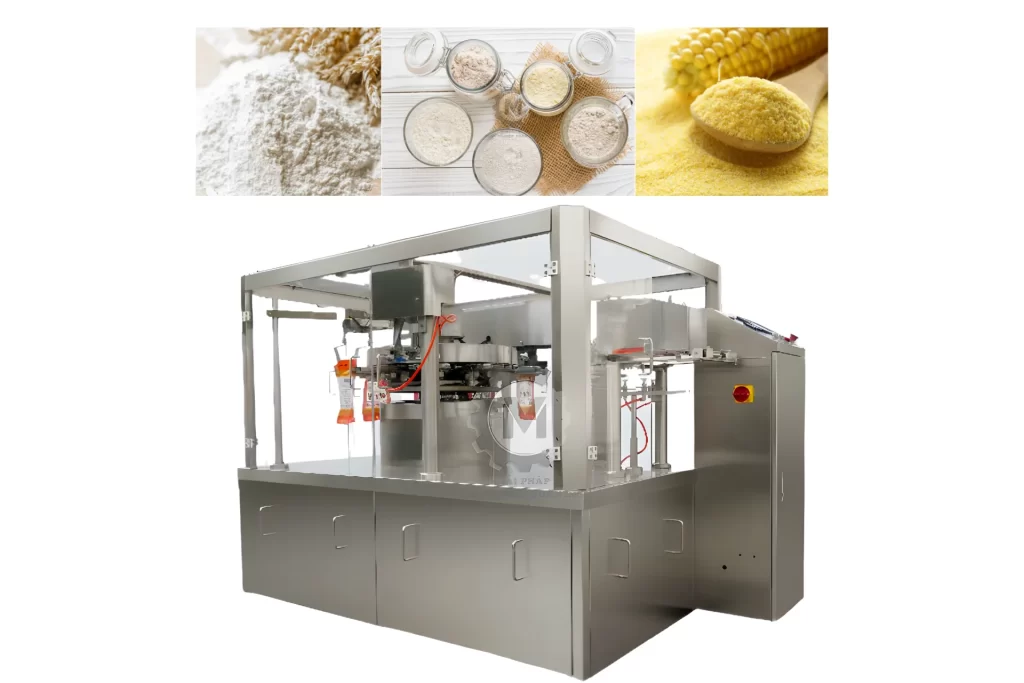 Máy đóng gói dạng bột: Cấu tạo, nguyên lý và ứng dụng thực tế