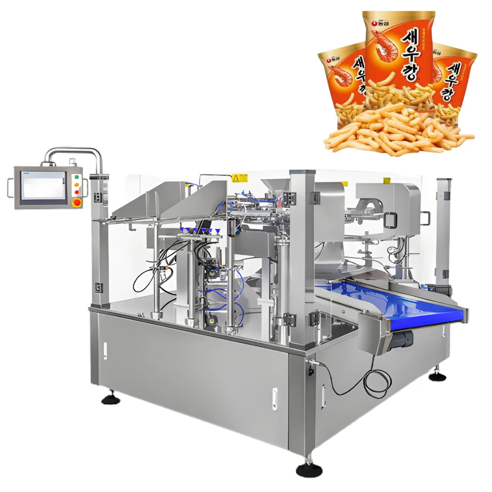 Máy đóng gói trái cây hoa quả sấy tự động hiện đại đạt chuẩn