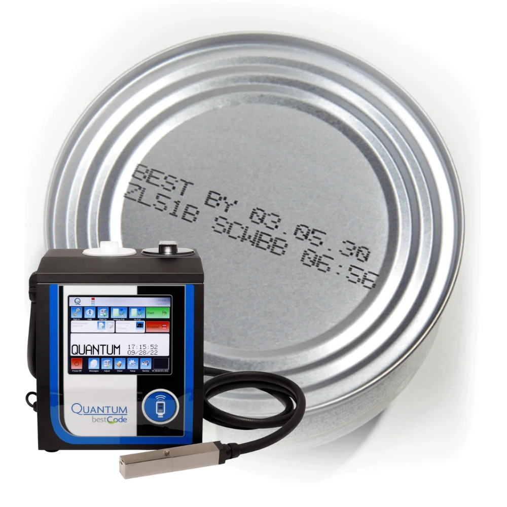 Máy in phun liên tục CIJ có thể in từ 1-6 dòng văn bản