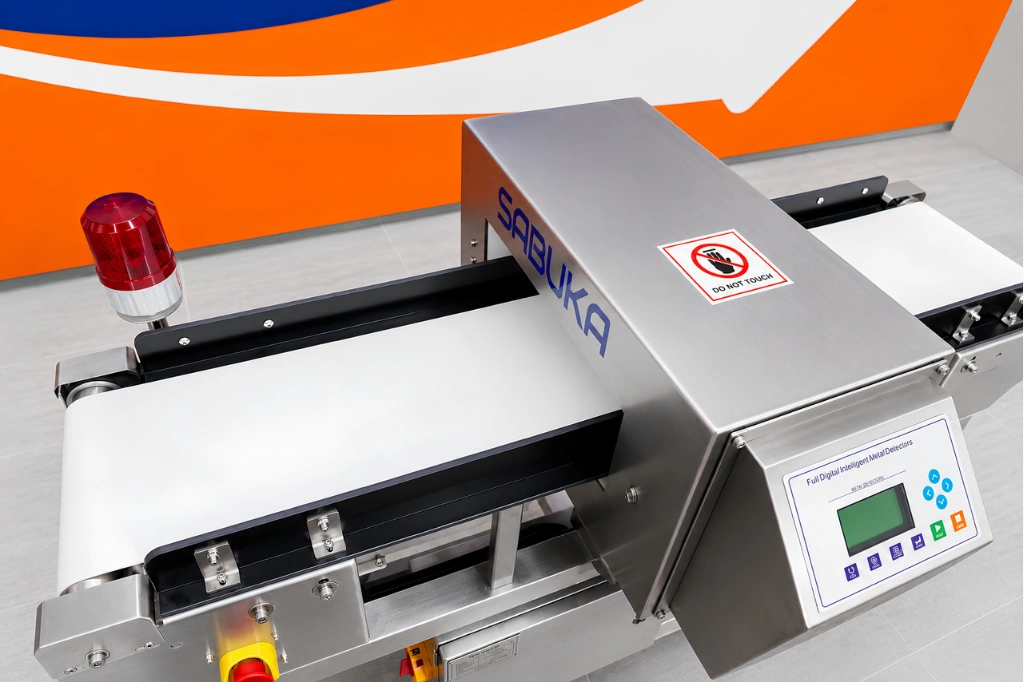 Máy dò kim loại thực phẩm đông lạnh Sabuka – SBK – FBMD – 1000