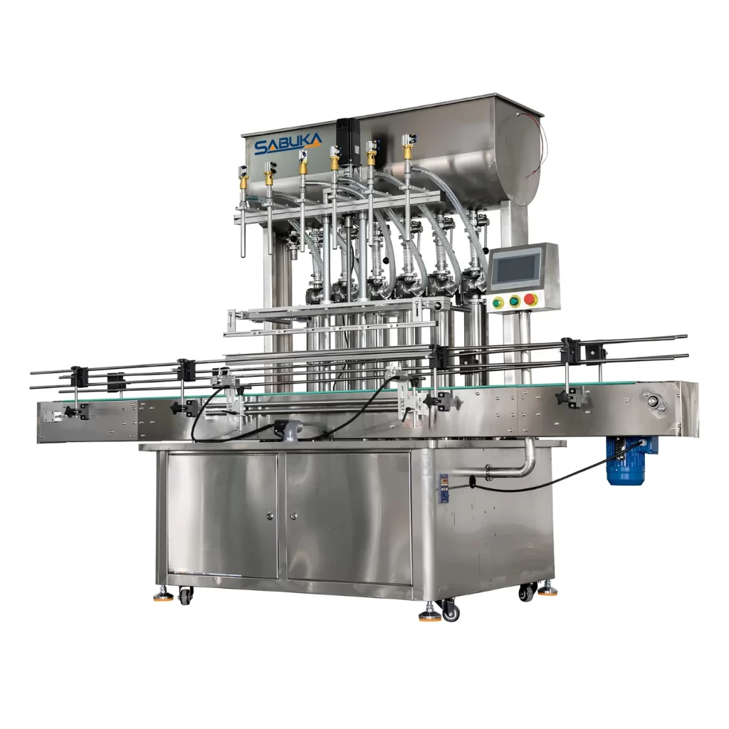 Máy chiết rót nước có ga Sabuka – SBK – CFM – 2000