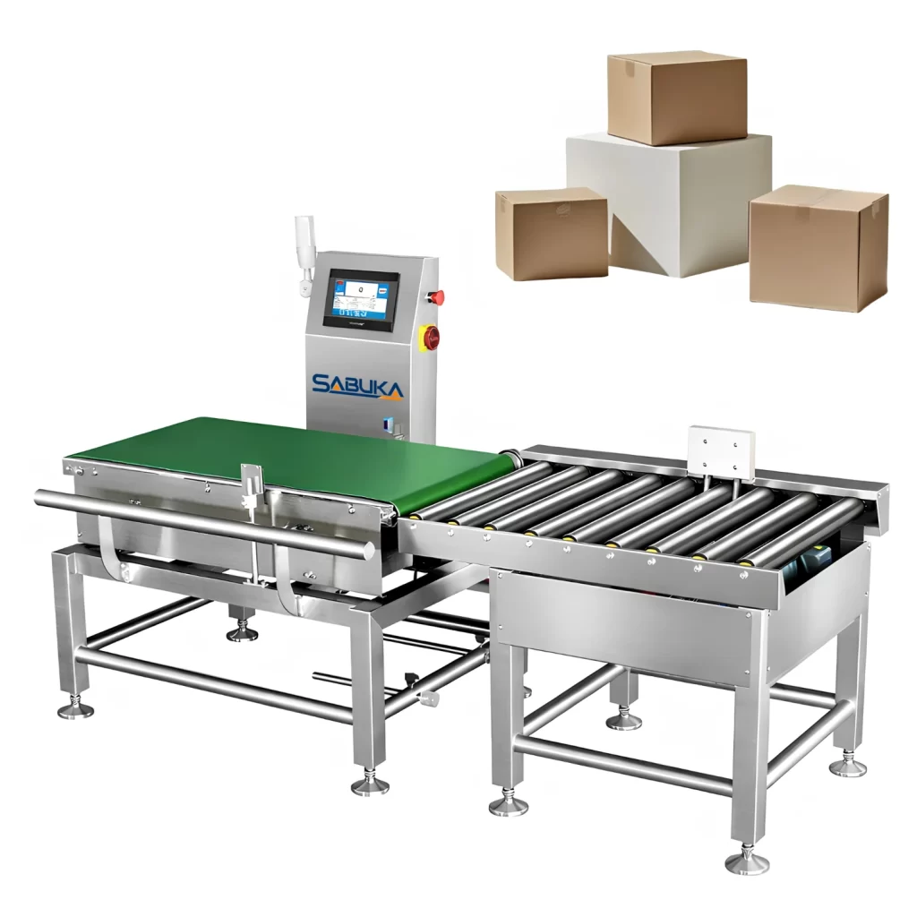 Cân kiểm tra trọng lượng thùng carton tự động chính xác cao