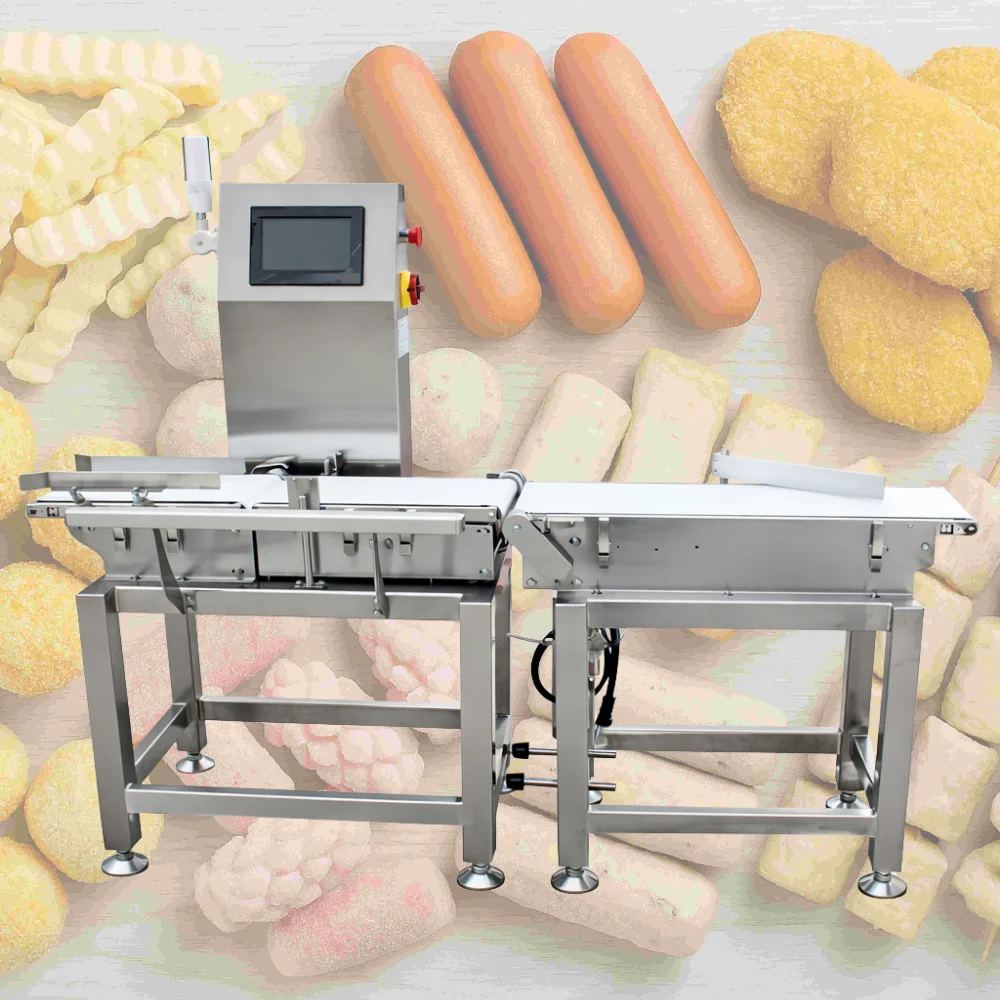 Cân kiểm tra trọng lượng cá viên Sabuka tự động chính xác