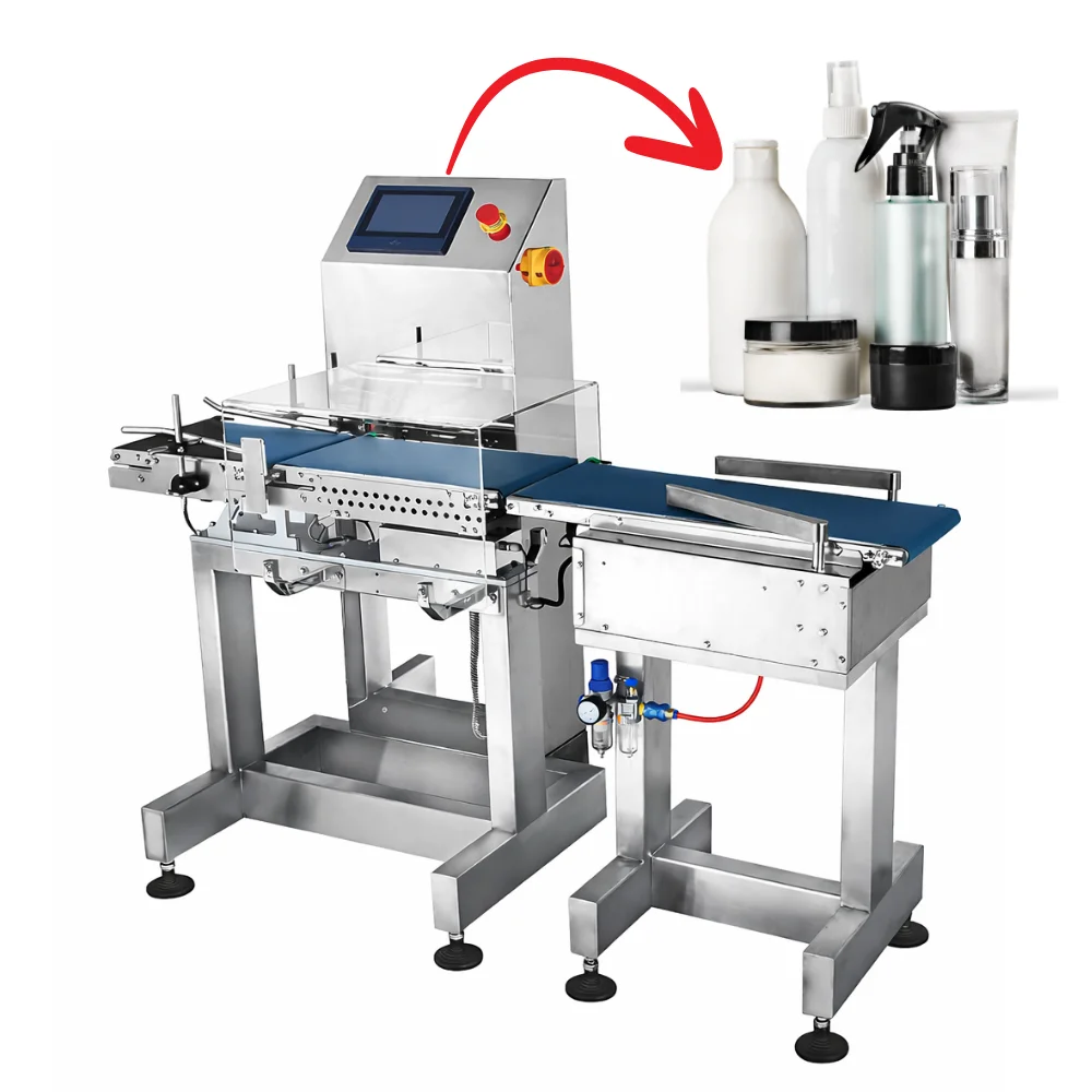 Cân kiểm tra trọng lượng mỹ phẩm Sabuka SBK-CCW-4000 được phát triển như một giải pháp tối ưu dành cho doanh nghiệp