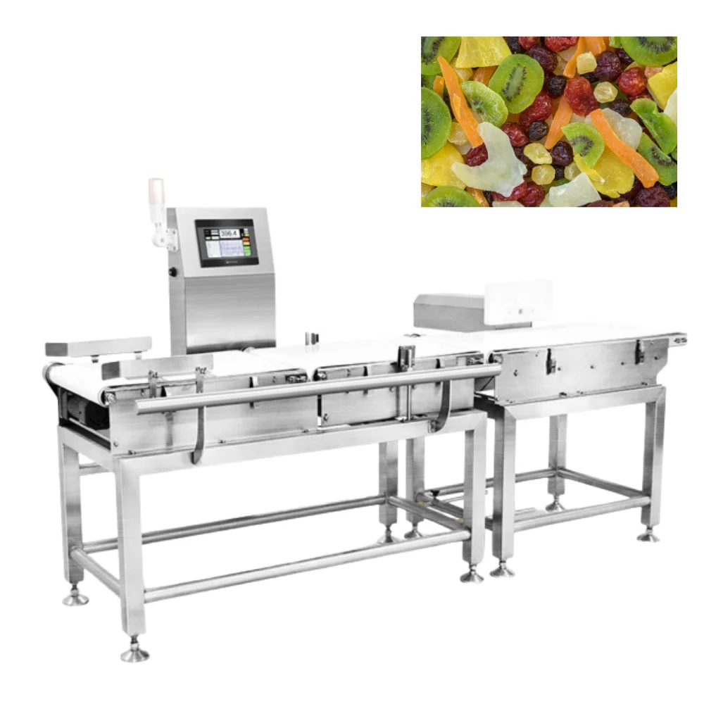 Trong ngành chế biến trái cây sấy, việc kiểm soát trọng lượng sản phẩm luôn là một thách thức lớn do đặc tính tự nhiên và quy trình sản xuất phức tạp