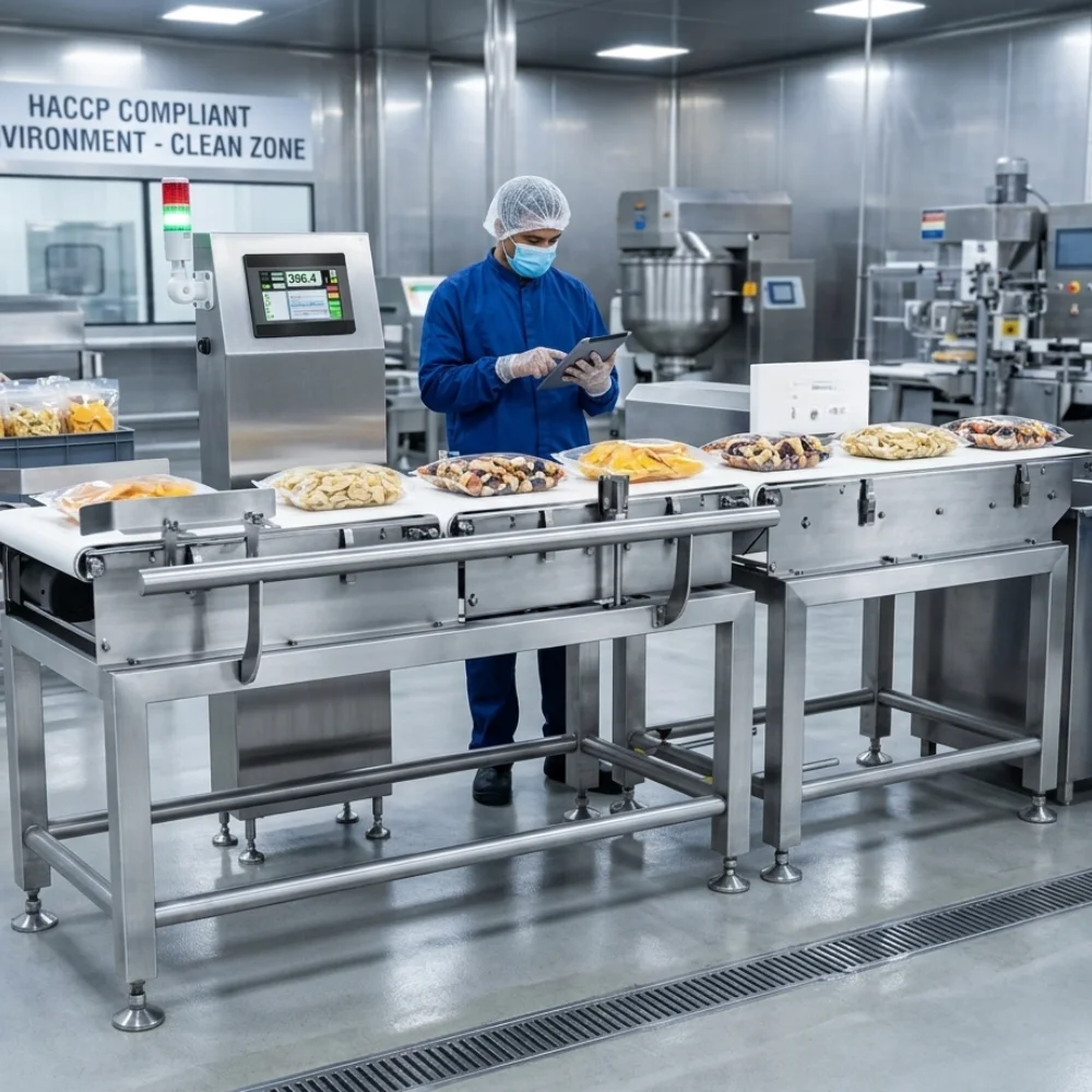 Trong ngành chế biến trái cây sấy, việc kiểm soát trọng lượng sản phẩm luôn là một thách thức lớn do đặc tính tự nhiên và quy trình sản xuất phức tạp