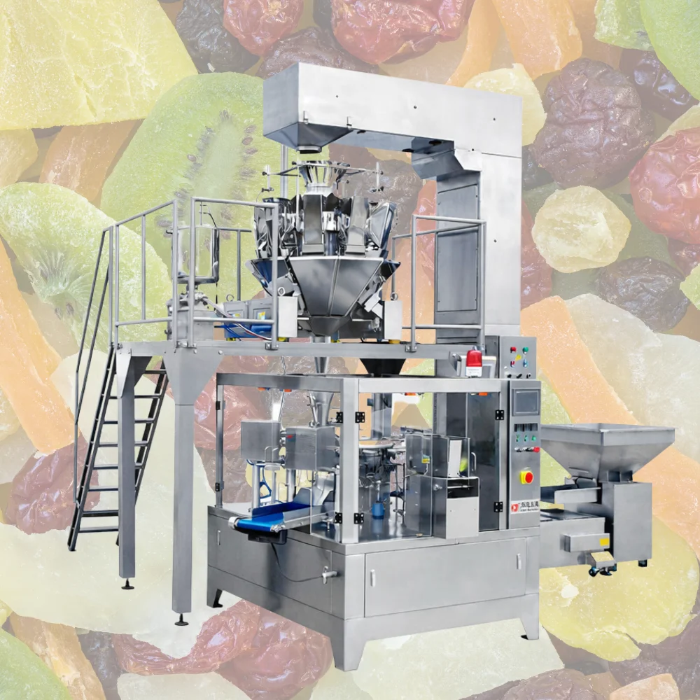 Hệ thống cân định lượng đóng gói trái cây sấy đạt chuẩn HCM