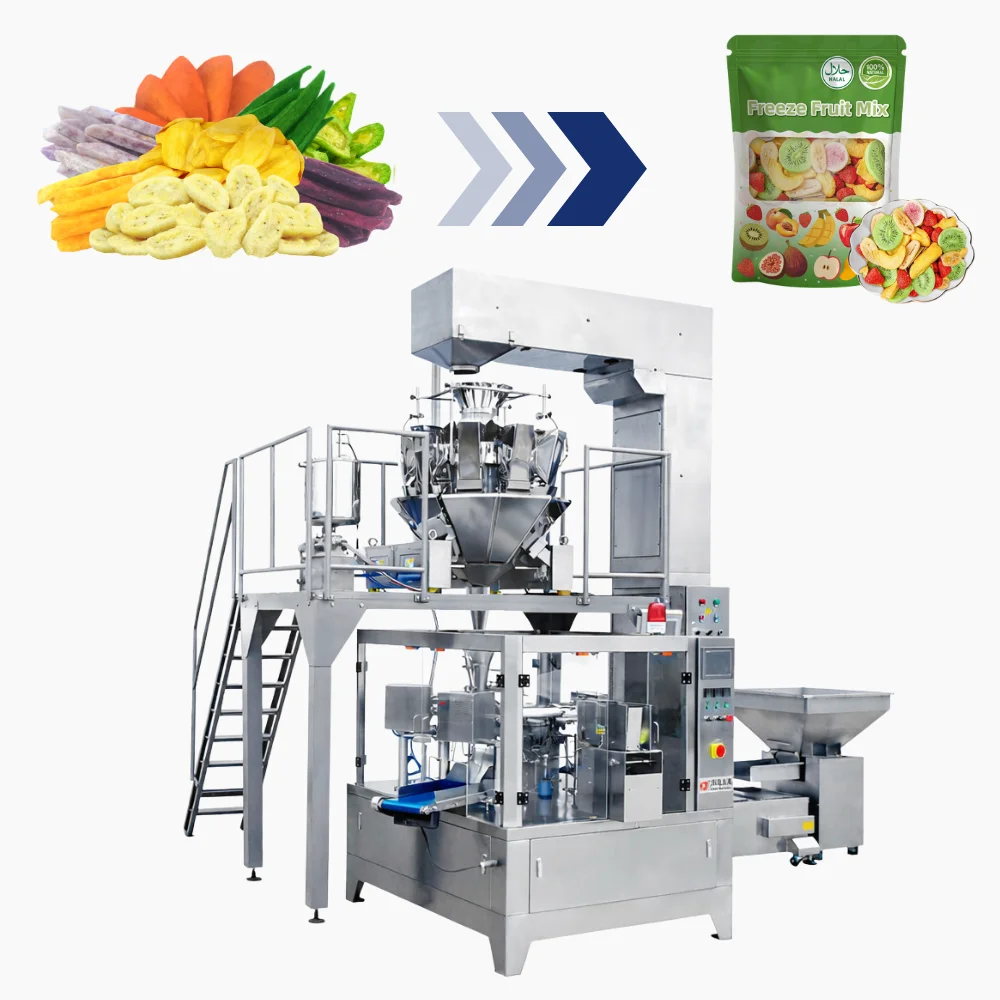 Hệ thống cân định lượng đóng gói trái cây sấy đạt chuẩn HCM