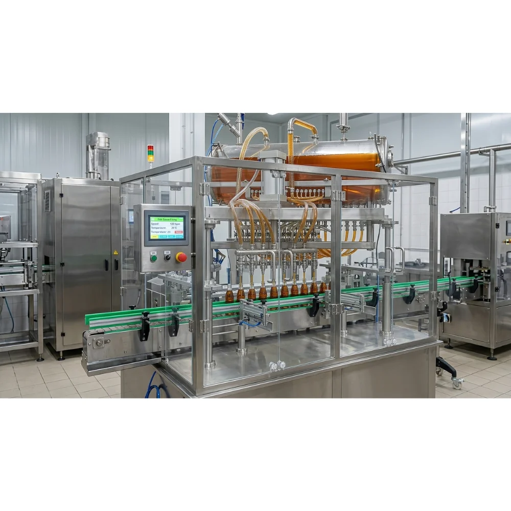 Máy chiết rót nước mắm Sabuka tự động đạt chuẩn giá tốt HCM