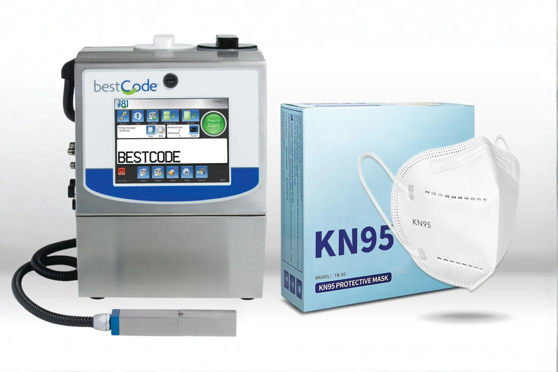 Top các dòng máy in date khẩu trang được sử dụng phổ biến hiện nay