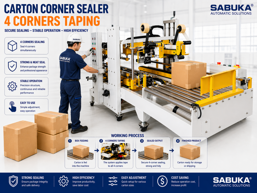 Easy to integrate into automated production lines