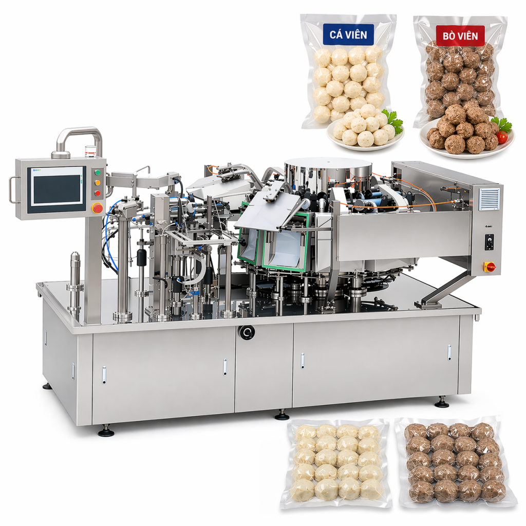 Fish Ball Vacuum Packing Machine Sabuka