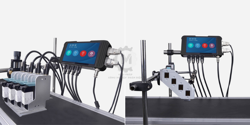 Structure of the Thermal Inkjet Printer 1270CQ-4