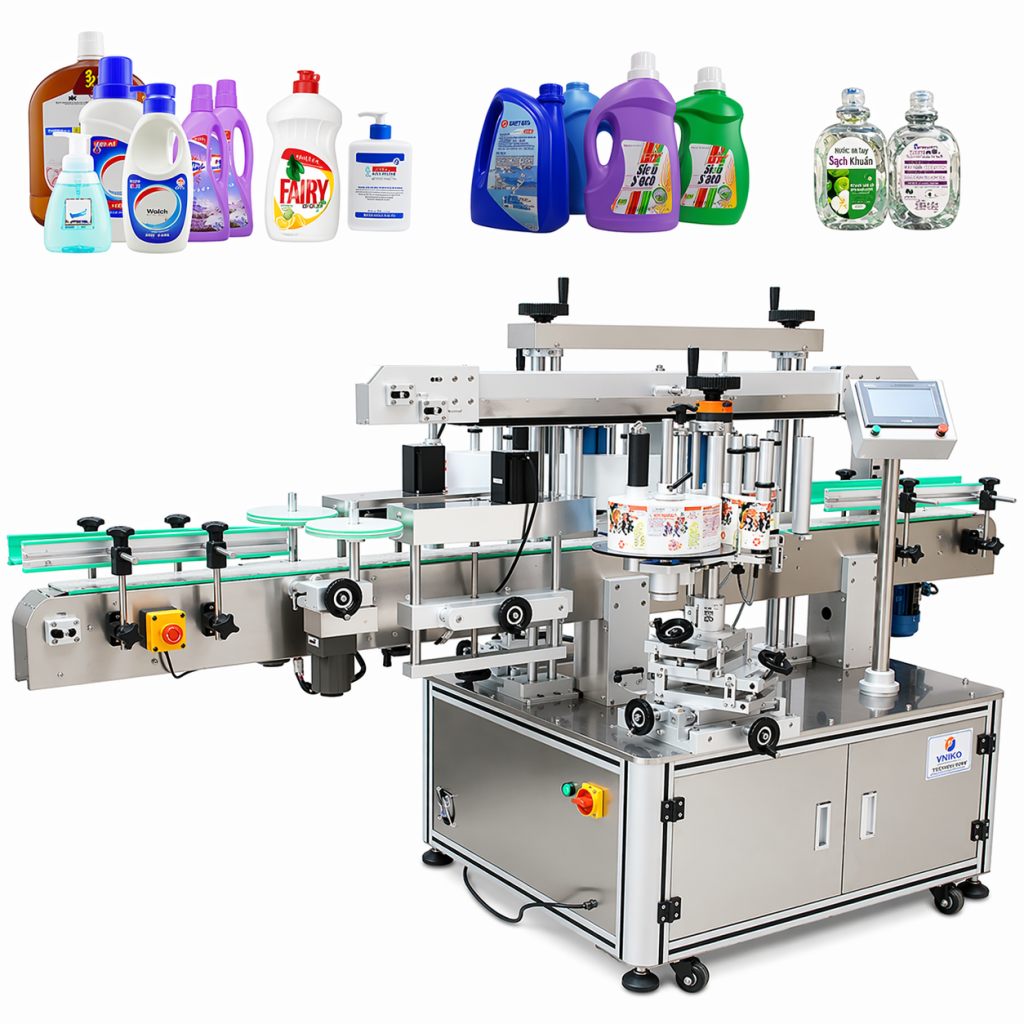 Two Side Labelling Machine Sabuka - SBK - 2SLM - 4000