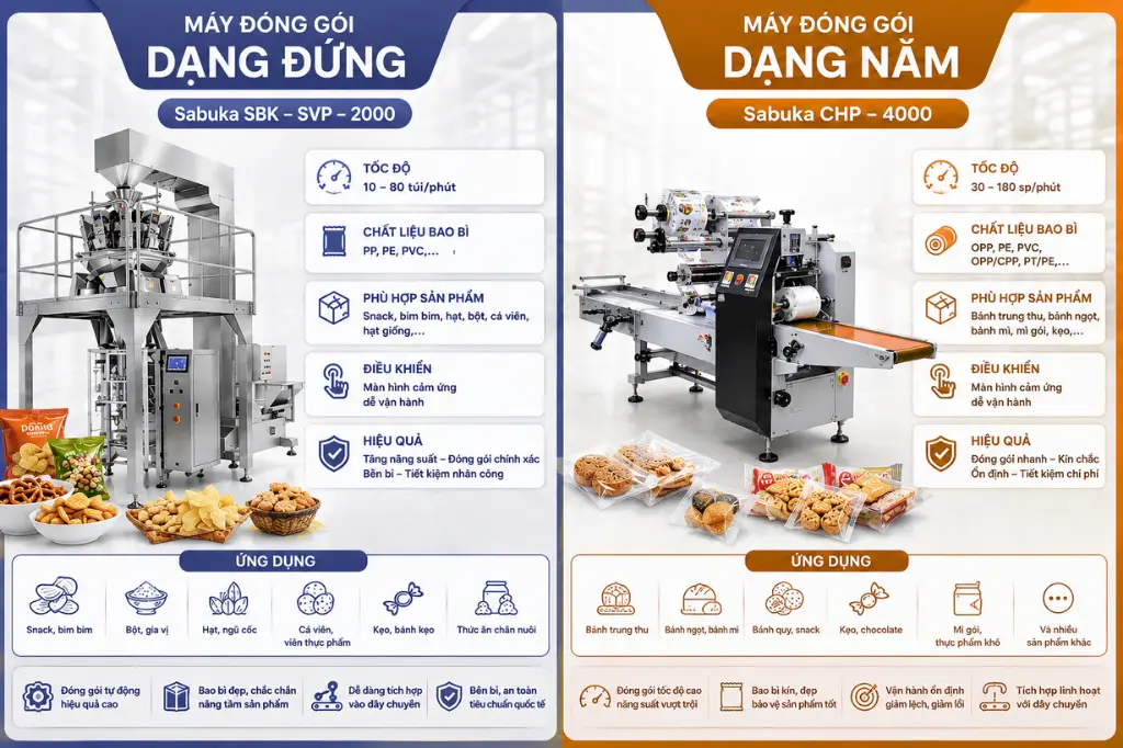 Máy đóng gói trong giải pháp truy xuất nguồn gốc hàng hóa