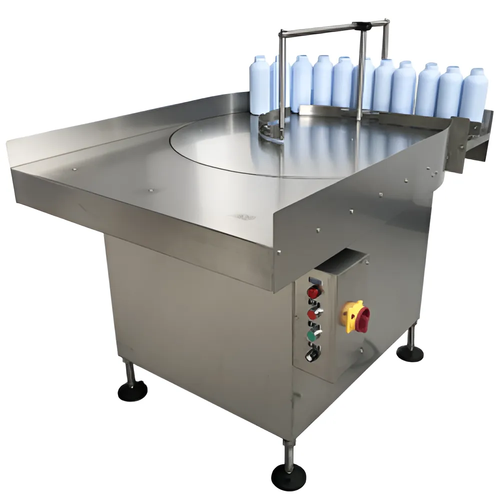Máy cấp chai bán tự động SABUKA SBK-TFM-7200 dạng mâm xoay