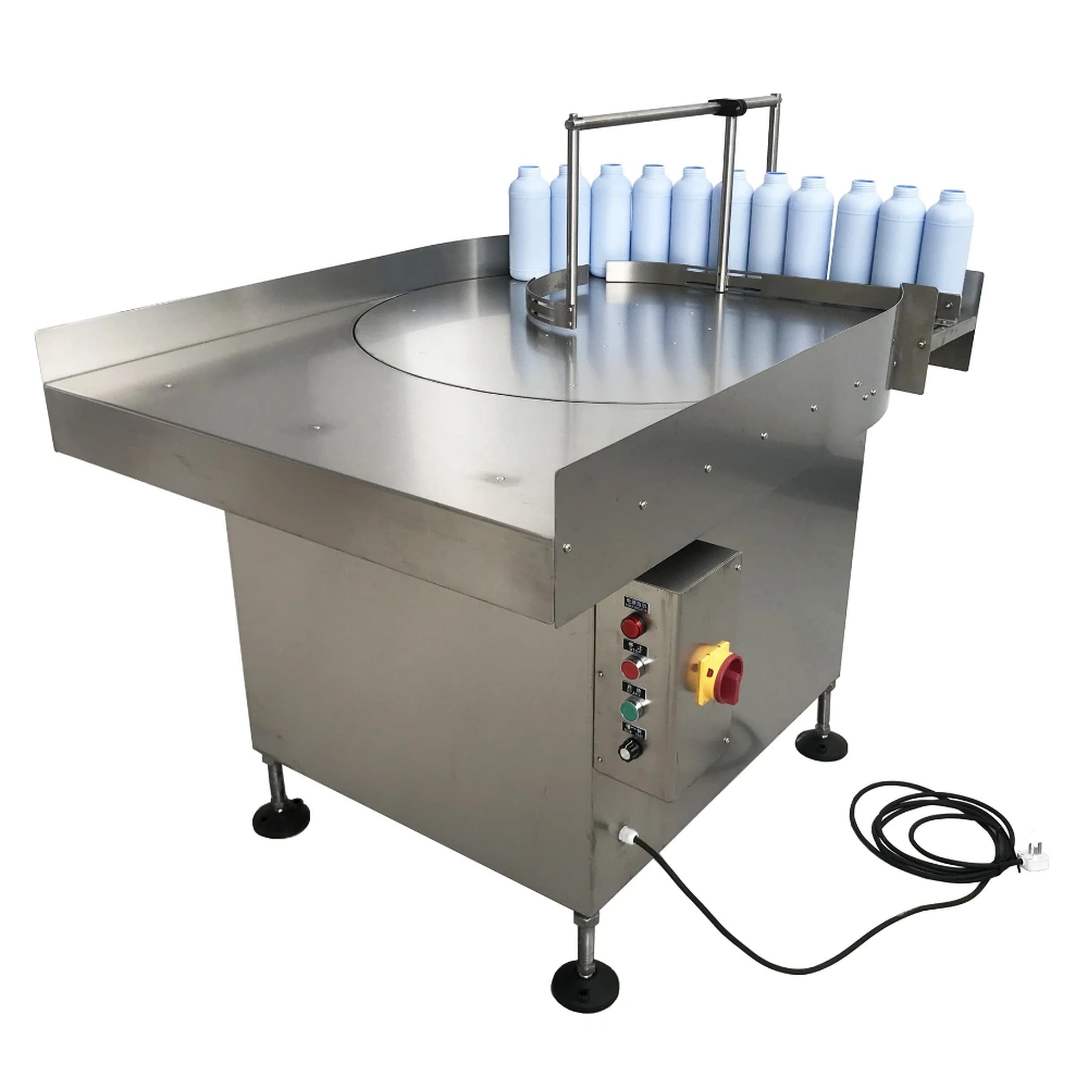 Máy cấp chai bán tự động SABUKA SBK-TFM-7200 dạng mâm xoay