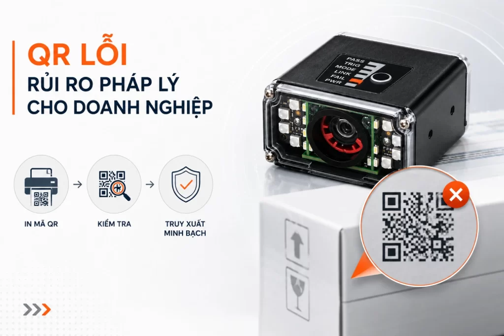 Vì sao mã QR lỗi có thể trở thành rủi ro pháp lý cho doanh nghiệp?