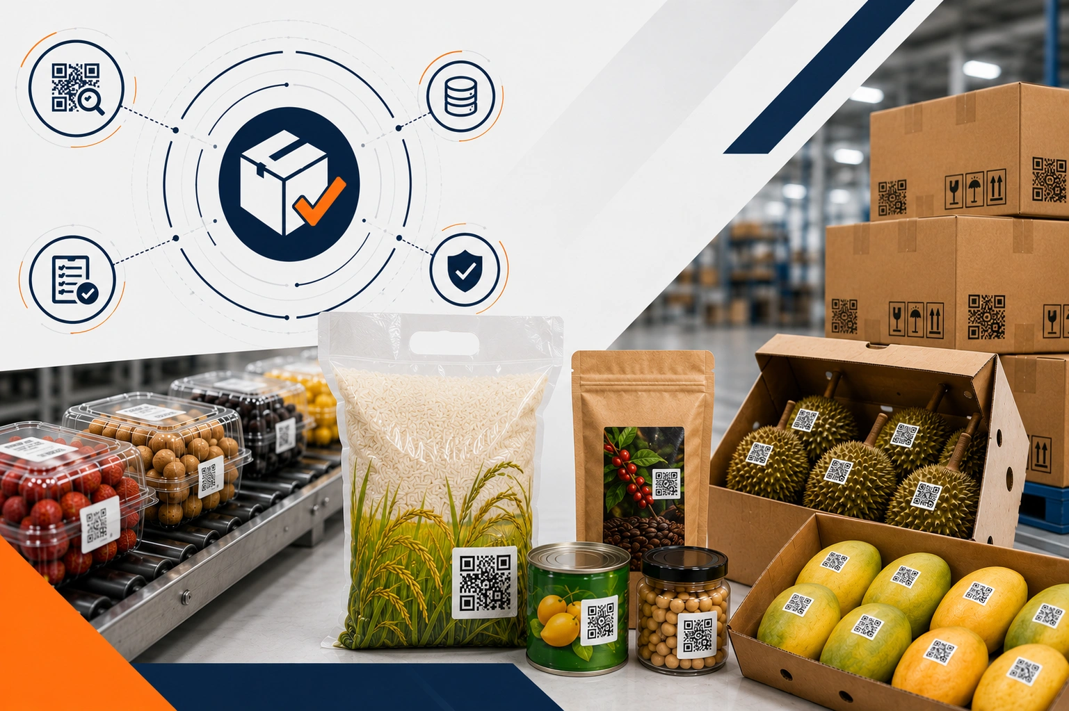Đáp ứng tiêu chuẩn xuất khẩu nông sản nhờ hệ thống in và truy xuất nguồn gốc