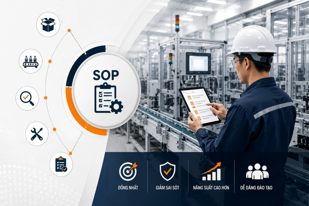 Chuẩn hóa quy trình sản xuất theo SOP
