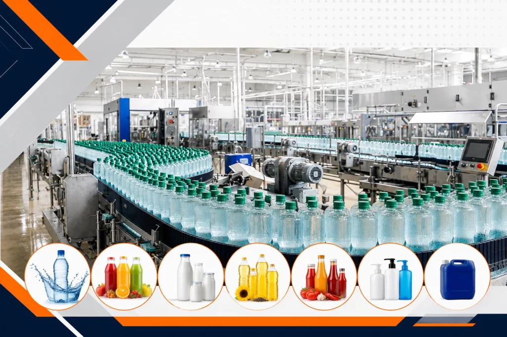Dây chuyền chiết rót đóng nắp chai là gì?