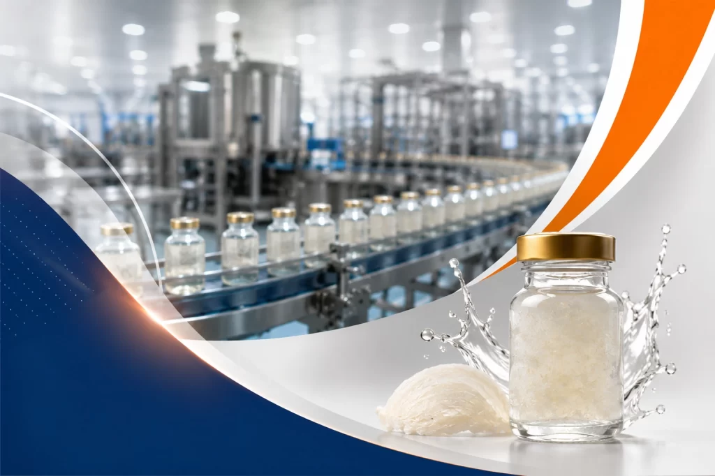 Giải pháp tự động hóa dây chuyền chiết rót nước yến năng suất cao