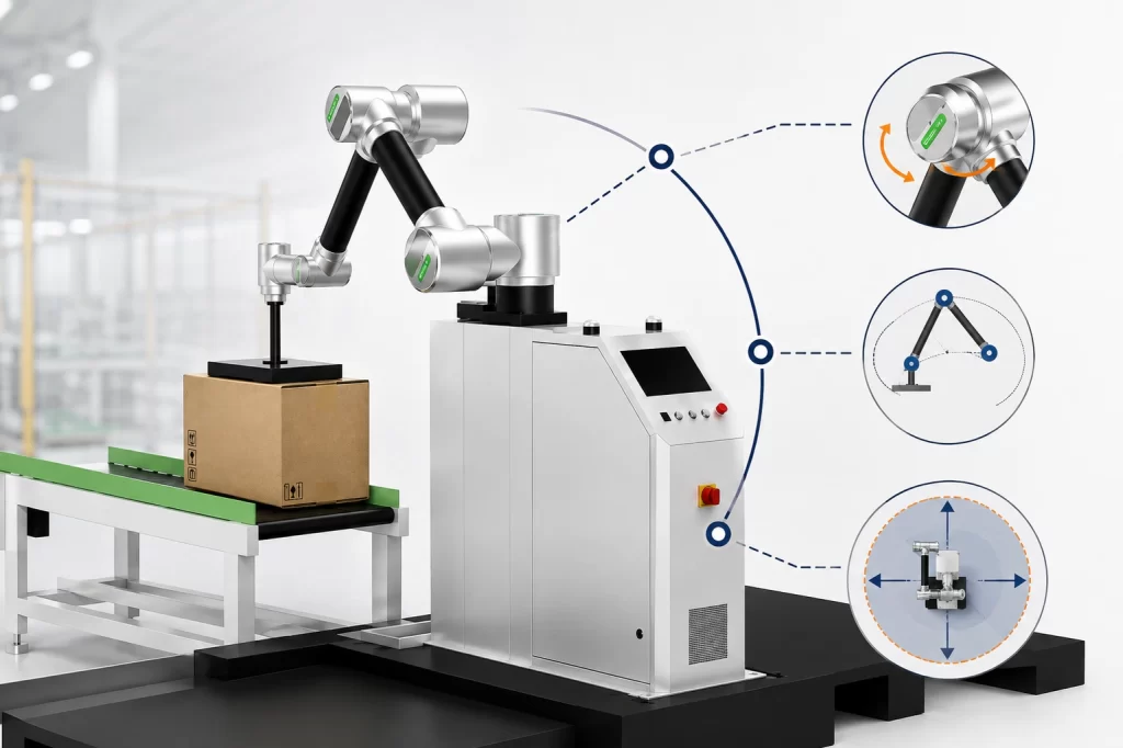 Cấu tạo của robot công nghiệp gồm những bộ phận nào? Chức năng từng thành phần