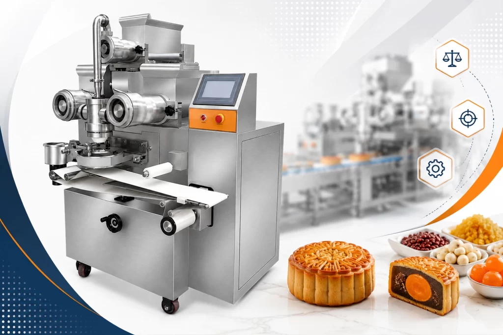 Máy sản xuất bánh trung thu nhồi nhân đa chức năng